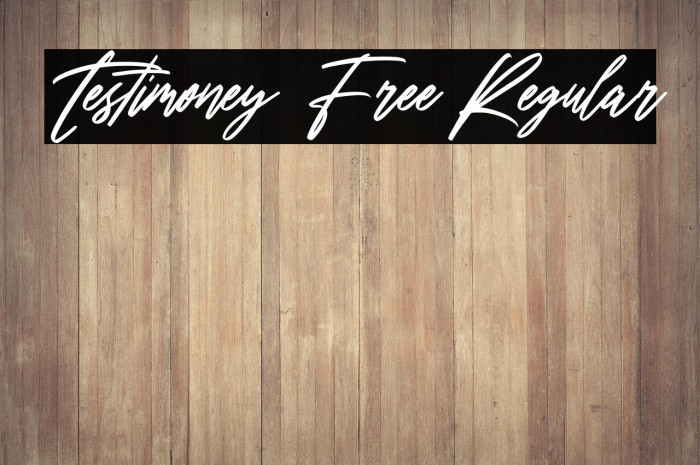 Testimoney Free Regular Example 1