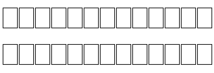Tet de mor Font LOWERCASE