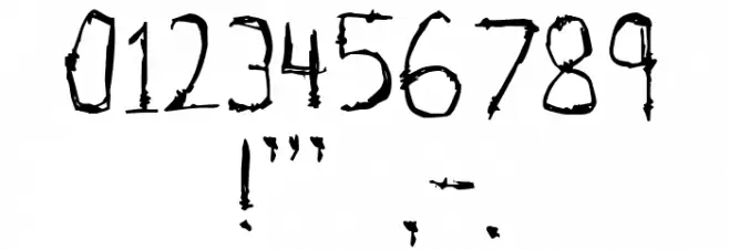 Tetanus 1 Font OTHER CHARS