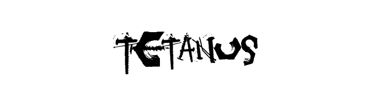 Tetanus Font