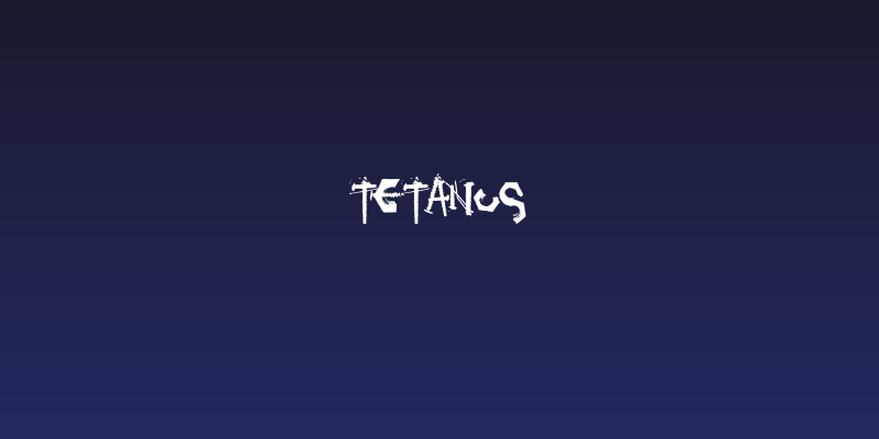 Tetanus Social Header