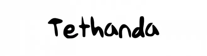 Tethanda  Frei Schriftart Herunterladen