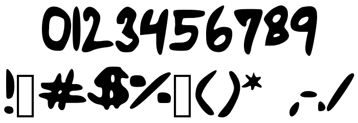 Tethanda Font OTHER CHARS