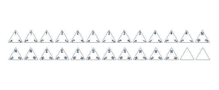 Tetrahedron Lowercase