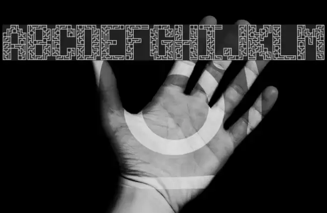 Tetricide [BRK] Font examples