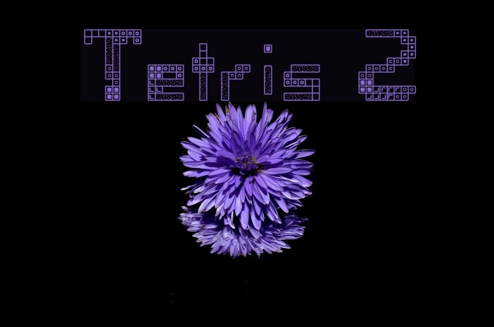 Tetris 2 Font examples