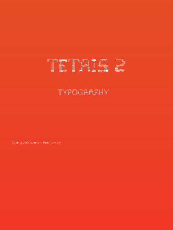 Tetris 2 Poster
