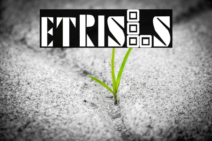 Tetris Blocks 2.0 Font examples