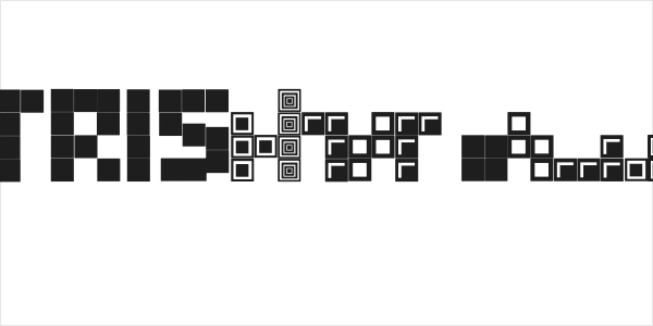 Tetris Blocks Logo