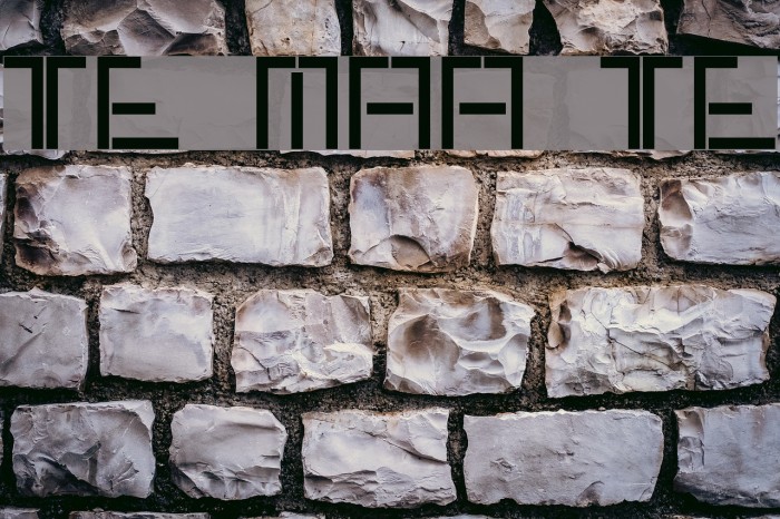 Tetris Mania Type Font examples