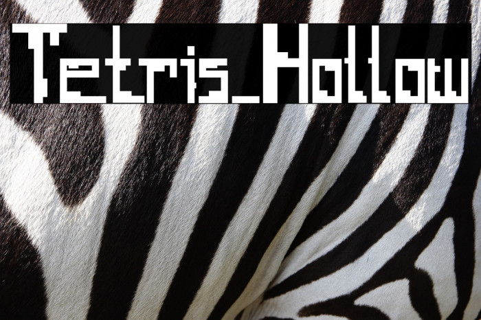 Tetris_Hollow Example 2