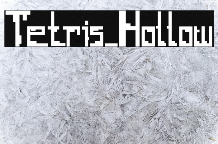 Tetris_Hollow Example 3