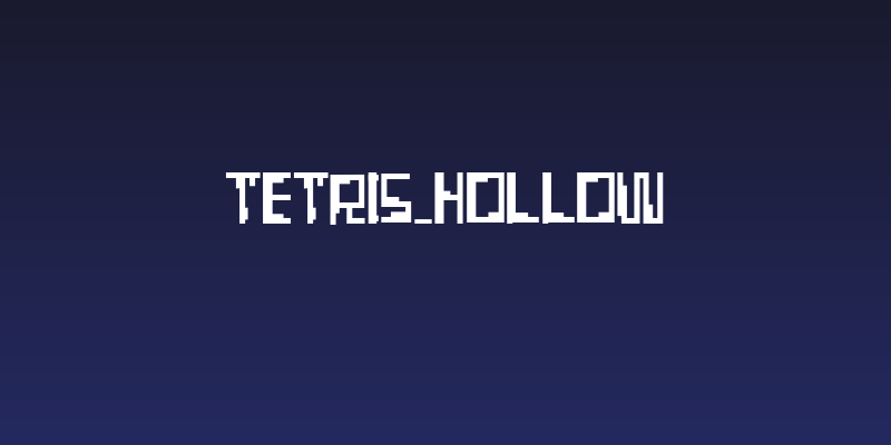 Tetris_Hollow Social Header
