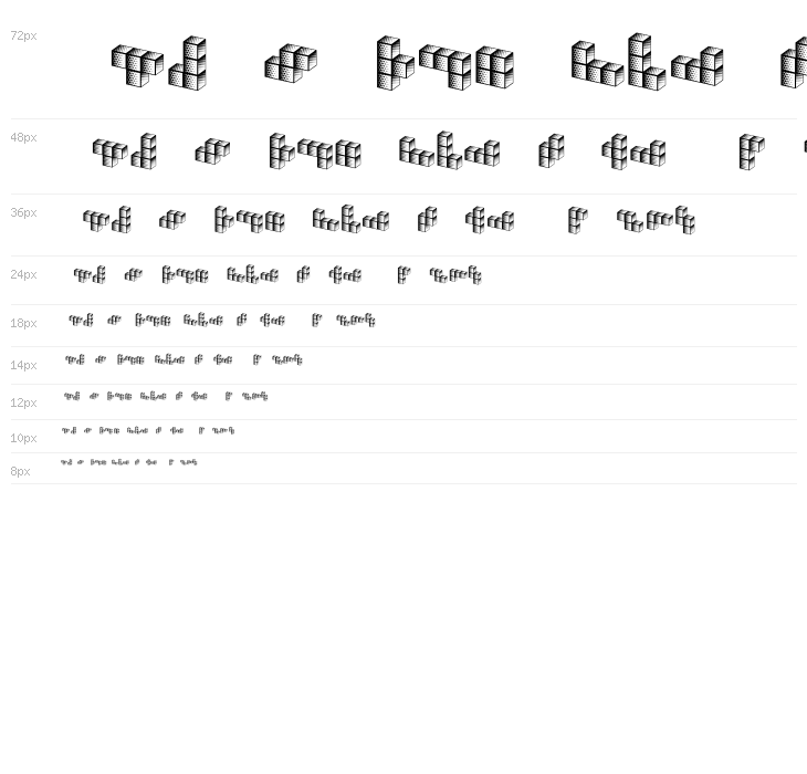 Tetriso Regular Waterfall