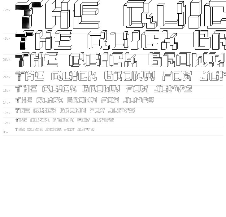 Tetrominoes Regular Waterfall