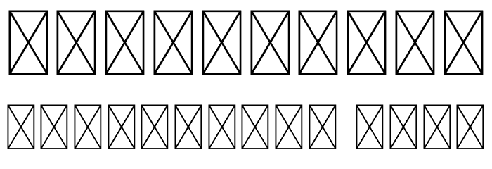 Tetteg Heart Personal Use Font OTHER CHARS
