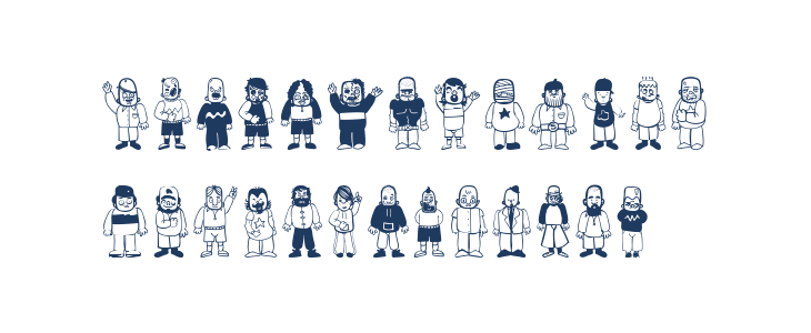 Teubé Tribute Lowercase