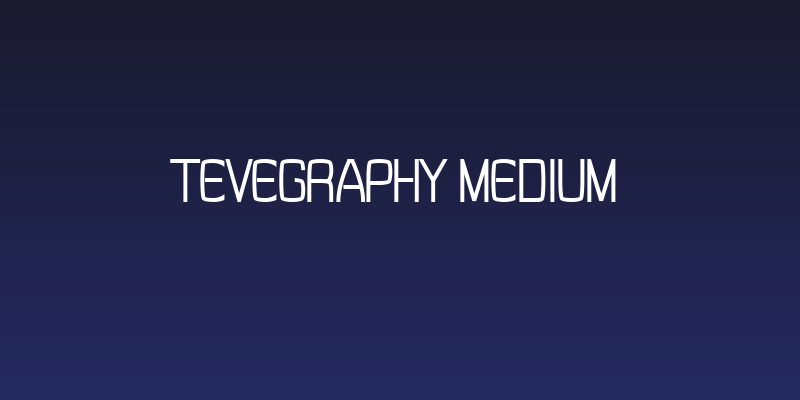 Tevegraphy Medium Social Header