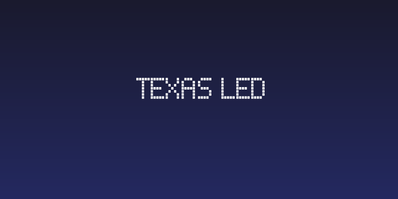 Texas LED Social Header