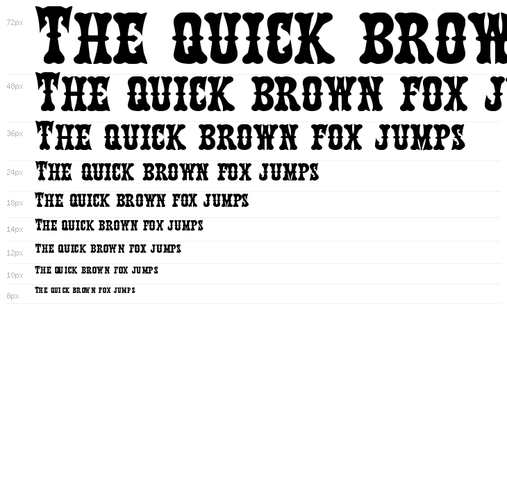 Texas Ranger Expanded Waterfall