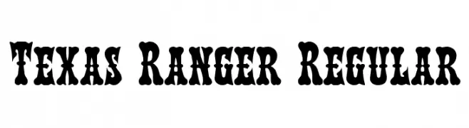 Texas Ranger Regular  免费字体下载