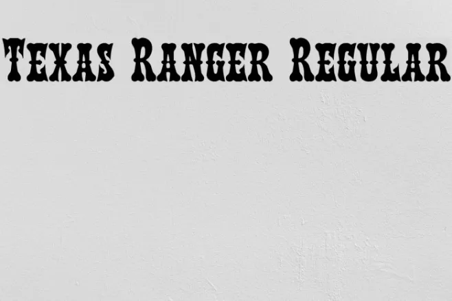 Texas Ranger Regular Example 2