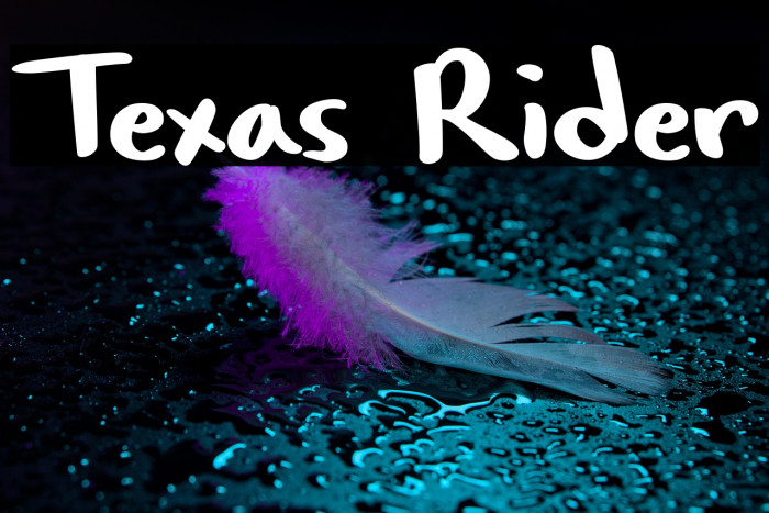 Texas Rider Example 2