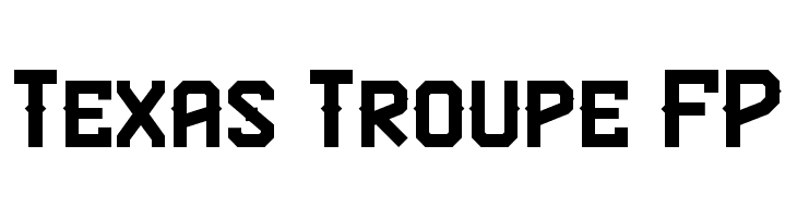 Texas Troupe FP  Fuentes Gratis Descargar