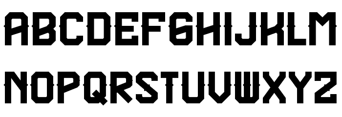 Texas Troupe FP Font LOWERCASE