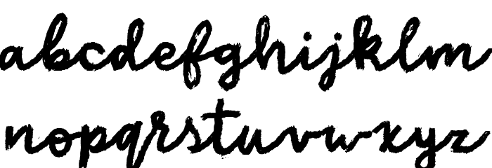 Texas Twilight Font LOWERCASE