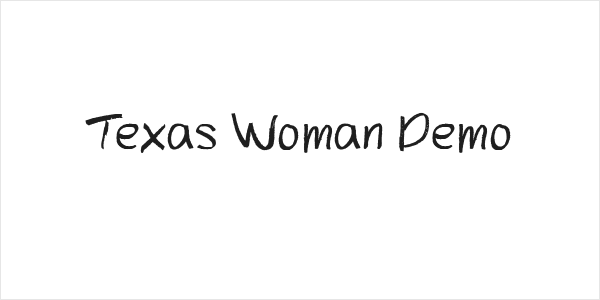 Texas Woman Demo Logo