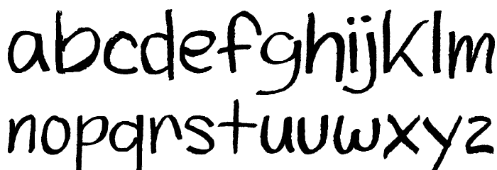 Texas Woman Demo Font LOWERCASE