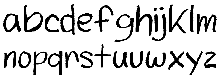 Texas Woman Demo Font LOWERCASE