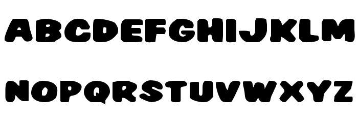Texas2 Font LOWERCASE