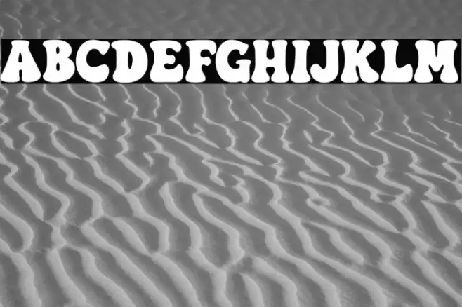 TexasSauce Font examples