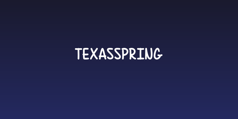 TexasSpring Social Header