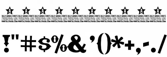 TexasTangoBOLDPERSONALUSE Font OTHER CHARS