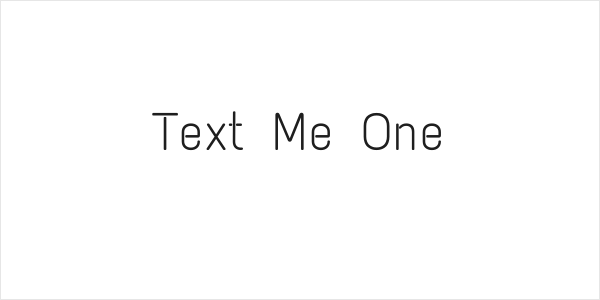Text Me One Logo