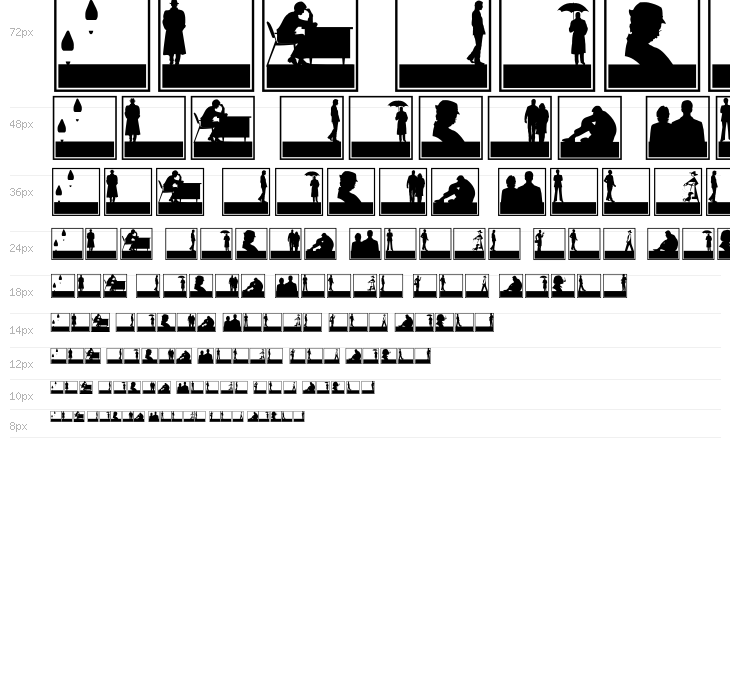 TextEmptyStickers Waterfall