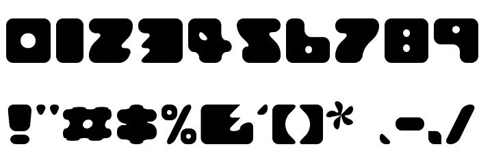 Textan Round Font OTHER CHARS