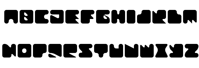 Textan Round Font LOWERCASE