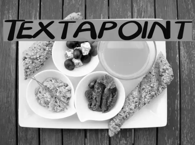 Textapoint Font examples