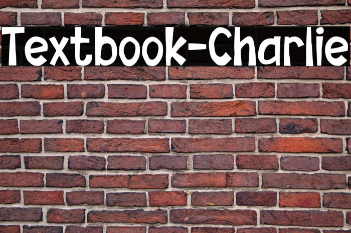 Textbook-Charlie Example 1