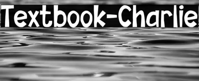 Textbook-Charlie Font examples