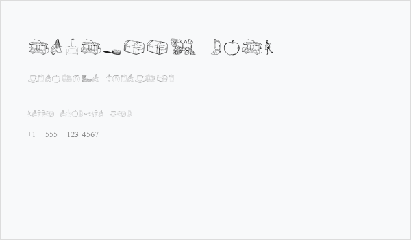 Textbook Math Business Card