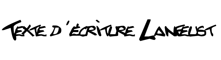 Texte d'écriture Lanfeust  Descarca Fonturi Gratis