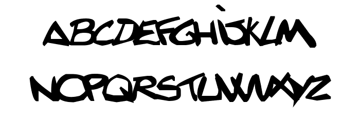 Texte d'écriture Lanfeust Font LOWERCASE