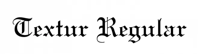 Textur Regular  baixar fontes gratis