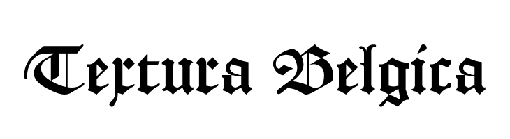 Textura Belgica Font