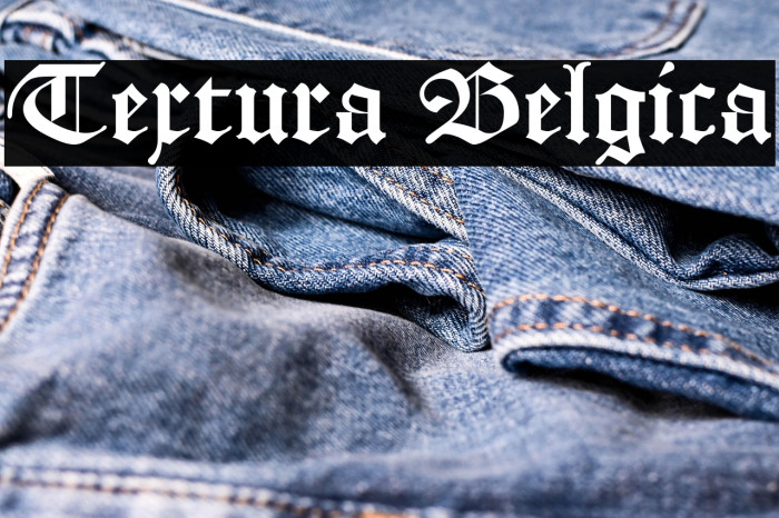 Textura Belgica Example 3